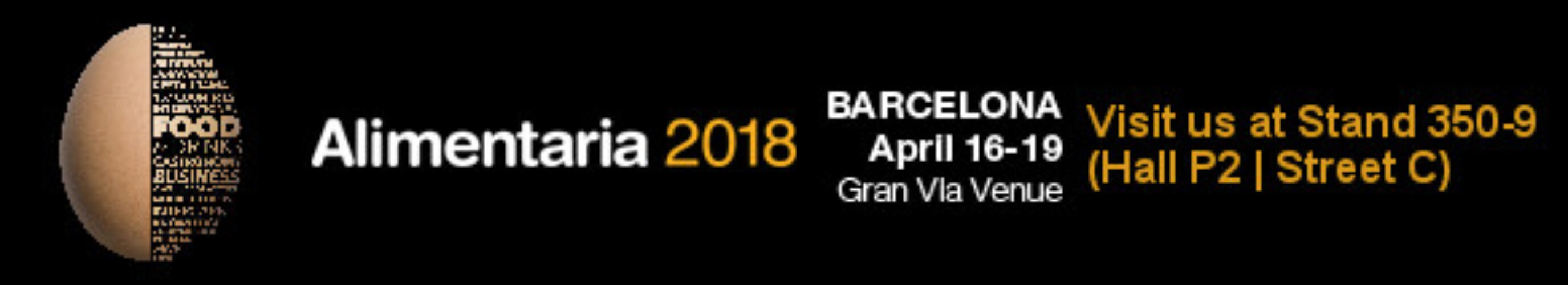 Visite-nos de 16 a 19 de Abril na Alimentaria – Barcelona 2018