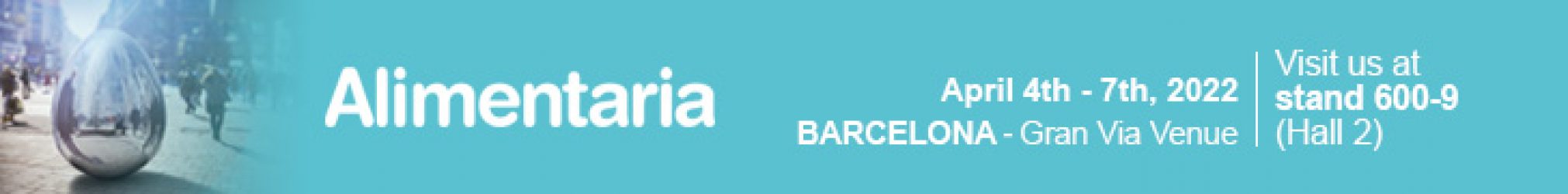 Alimentaria – 4 a 7 de abril, 2022